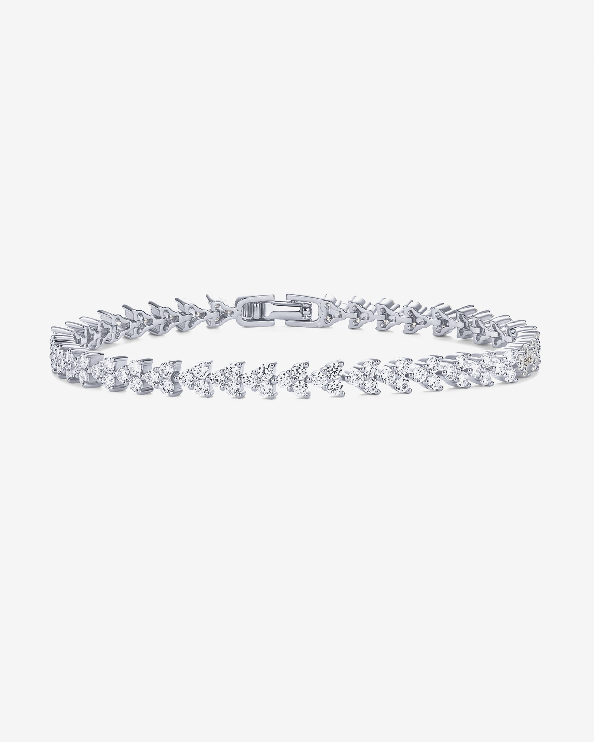 Jewlari Bracelet Naviiz White Gold 6.5 Inches White Gold / 6.5 Inches