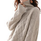 Premium Cashmere-Feel Roll Neck Jumper