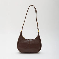 Crossbody Bag Faux Leather with Zip and Snap-Adjustable Strap