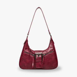 Crossbody Bag Faux Leather with Removable Strap and Handle