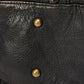 Crossbody Bag Grained Faux Leather with Top Handles and Zip Pockets