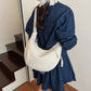 Crossbody Bag Water-Repellent Nylon with Zip and Adjustable Strap