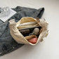 Crossbody Bag Water-Repellent Nylon with Zip and Adjustable Strap