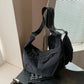 Crossbody Bag Water-Repellent Nylon with Zip and Adjustable Strap