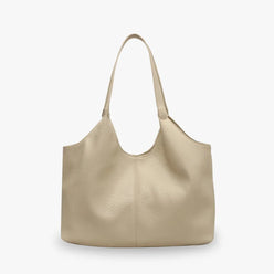 Hobo Bag Faux Leather Textured Grain with Magnetic Snap
