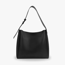 Hobo Bag Faux Leather with Matching Pouch and Adjustable Strap