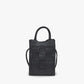 Phone Bag Faux Leather Woven with Top Handles and Strap