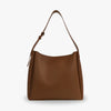 Hobo Bag Faux Leather with Matching Pouch and Adjustable Strap