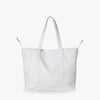 Tote Bag Faux Leather with Zip, Key Hook and Top Handles