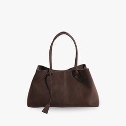 Tote Bag Faux Suede with Magnetic Closure for 16-Inch Laptop