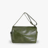 Tote Bag Faux Leather with Magnetic Flap, Zip and Side Pockets