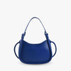 Top Handle Bag Faux Leather with Snap Clasp and Long Strap