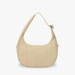 Shoulder Bag Quilted Waterproof Nylon with Zip and Mesh Pockets