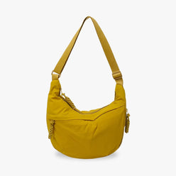Crossbody Bag Water-Repellent Nylon with Zip and Adjustable Strap