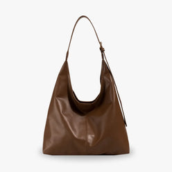 Hobo Bag Faux Leather with Adjustable Strap and Magnetic Closure