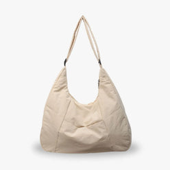 Tote Bag Padded Cotton Nylon with Zip and Wide Adjustable Strap