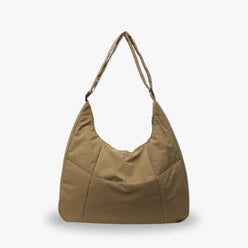 Tote Bag Padded Cotton Nylon with Zip and Wide Adjustable Strap
