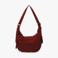 Crossbody Bag Water-Repellent Nylon with Zip and Adjustable Strap