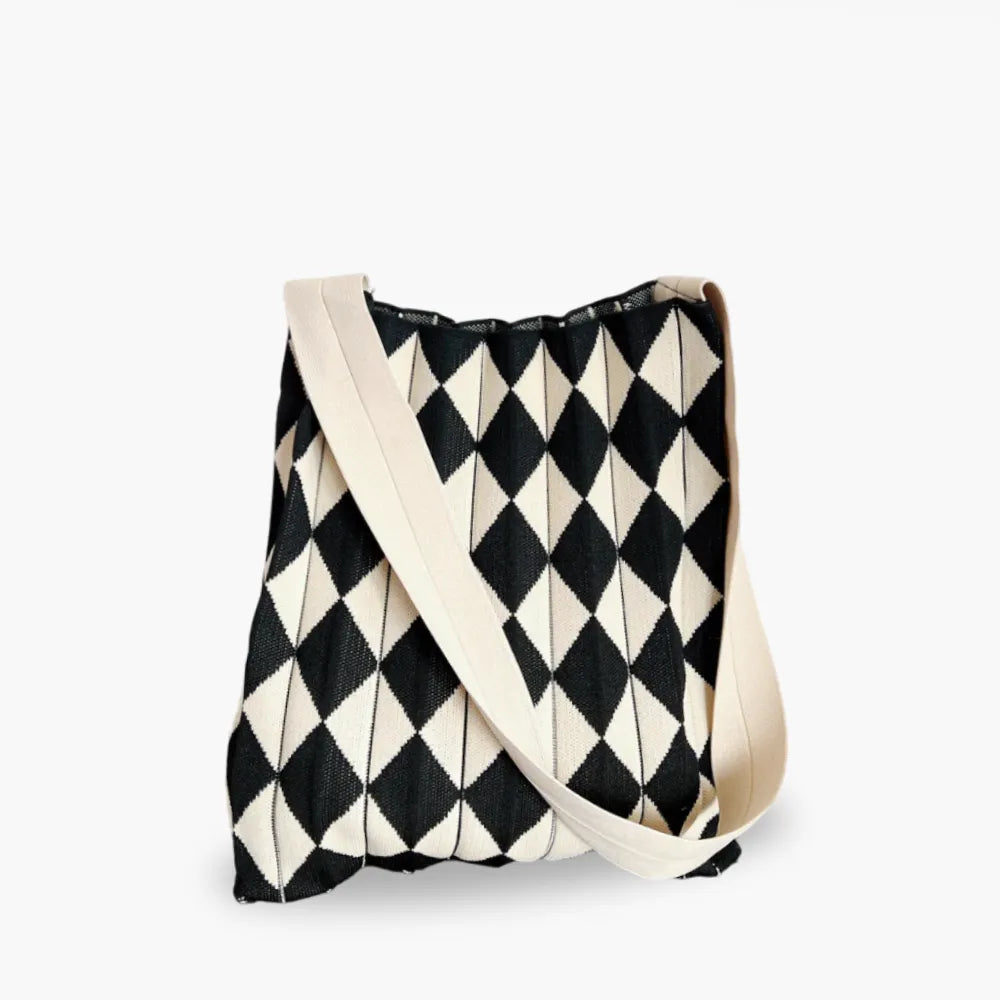 Foldable Tote Bag Durable Polyester for Travel