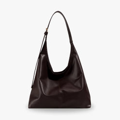 Hobo Bag Faux Leather with Adjustable Strap and Magnetic Closure