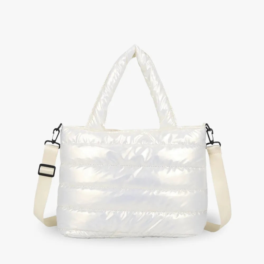 Tote Bag Cotton Nylon with Removable Strap