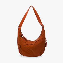 Crossbody Bag Water-Repellent Nylon with Zip and Adjustable Strap