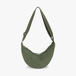 Belt Bag Corduroy with Adjustable Strap and Interior Pockets