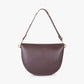 Crossbody Bag Faux Leather with Two Straps, Tassel and Snap Closure