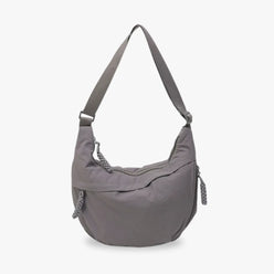 Crossbody Bag Water-Repellent Nylon with Zip and Adjustable Strap