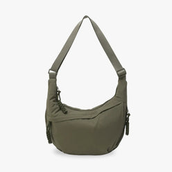 Crossbody Bag Water-Repellent Nylon with Zip and Adjustable Strap