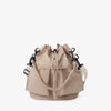 Bucket Bag Nylon with Drawstring, Top Handles and Strap
