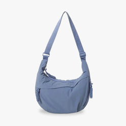 Crossbody Bag Water-Repellent Nylon with Zip and Adjustable Strap