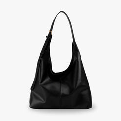 Hobo Bag Faux Leather with Adjustable Strap and Magnetic Closure