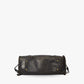 Crossbody Bag Grained Faux Leather with Top Handles and Zip Pockets