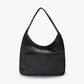 Hobo Bag Smooth Faux Leather with Magnetic Closure and Pockets