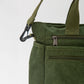 Crossbody Bag Corduroy with Top Handles, Zip Pockets and Strap