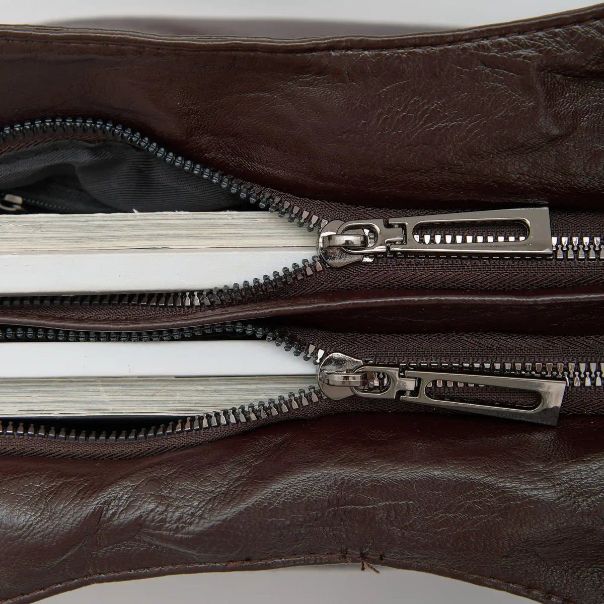 Laptop Bag Faux Leather with Handles and Adjustable Shoulder Strap