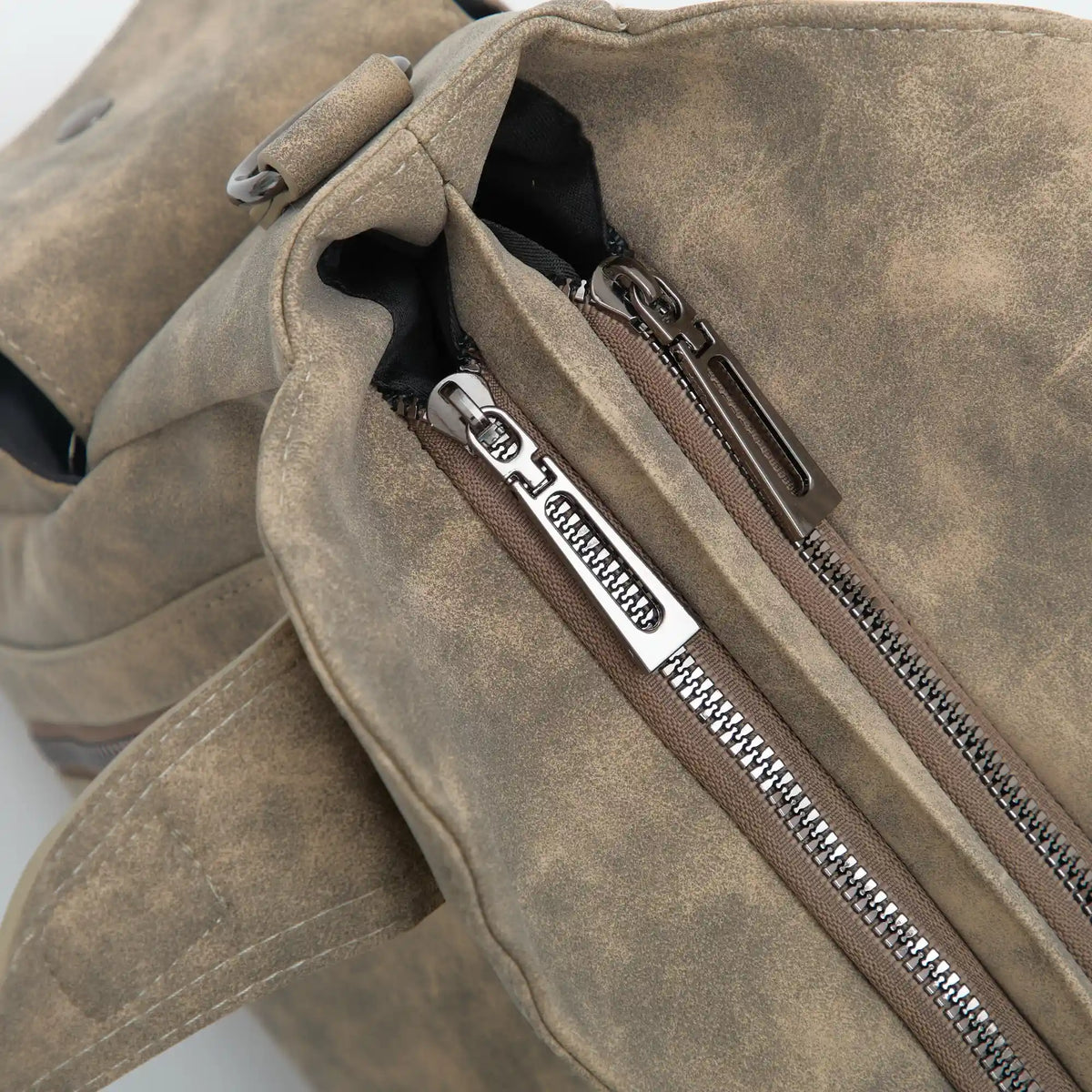 Laptop Bag Faux Leather with Handles and Adjustable Shoulder Strap