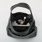 Hobo Bag Smooth Faux Leather with Magnetic Closure and Pockets