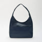 Hobo Bag Smooth Faux Leather with Magnetic Closure and Pockets