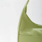 Hobo Bag Smooth Faux Leather with Magnetic Closure and Pockets