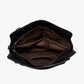 Tote Bag Faux Leather with Shoulder Strap, Pouch and Zip Pockets