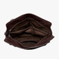 Tote Bag Faux Leather with Shoulder Strap, Pouch and Zip Pockets