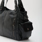 Laptop Bag Faux Leather with Handles and Adjustable Shoulder Strap