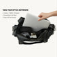 Laptop Bag Faux Leather with Handles and Adjustable Shoulder Strap