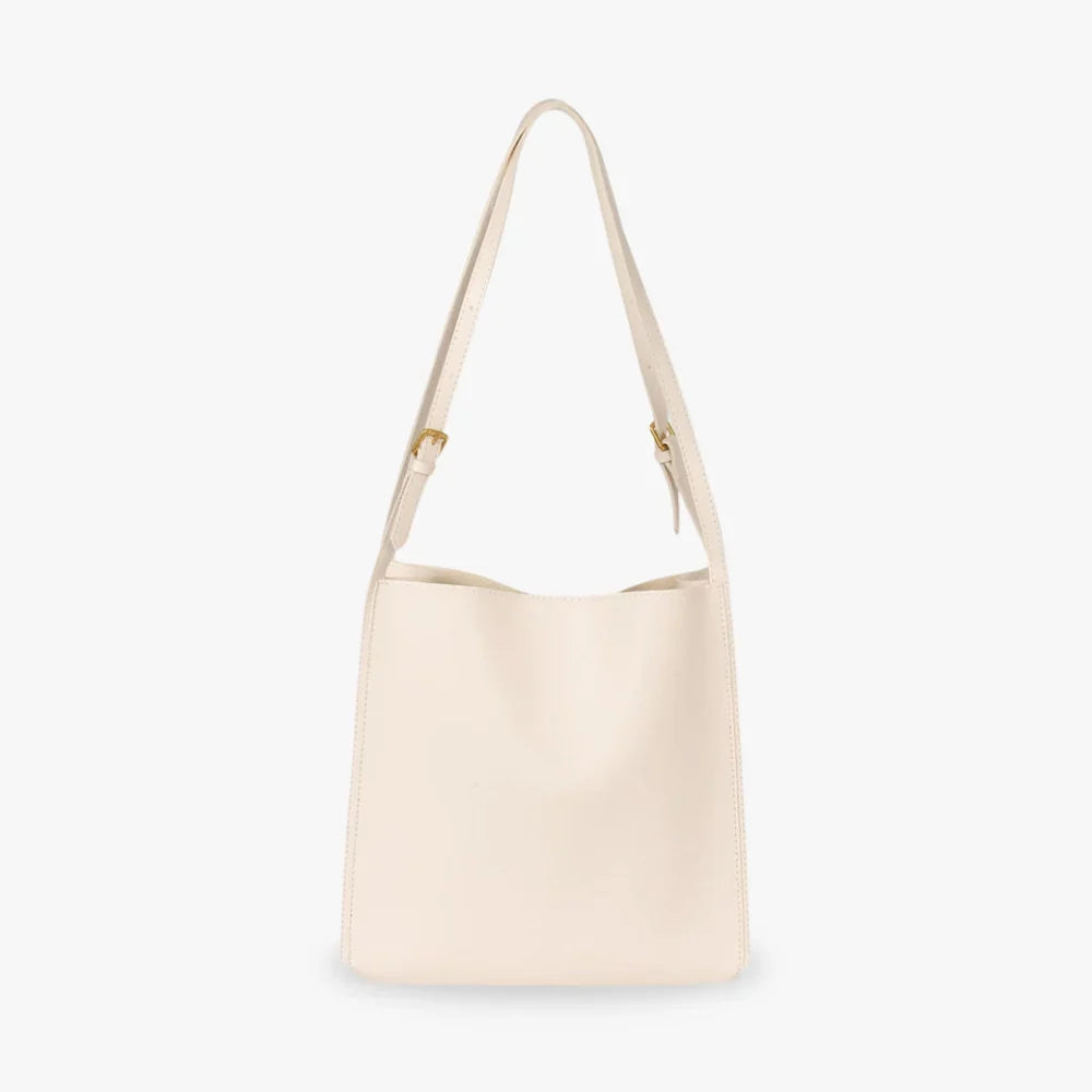 Tote Bag Soft Faux Leather with Magnetic Snap and Sturdy Handles