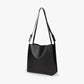 Tote Bag Soft Faux Leather with Magnetic Snap and Sturdy Handles