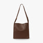 Tote Bag Soft Faux Leather with Magnetic Snap and Sturdy Handles