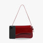 Crossbody Bag Faux Leather with Magnetic Flap and Detachable Strap