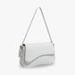 Crossbody Bag Faux Leather with Magnetic Flap and Detachable Strap